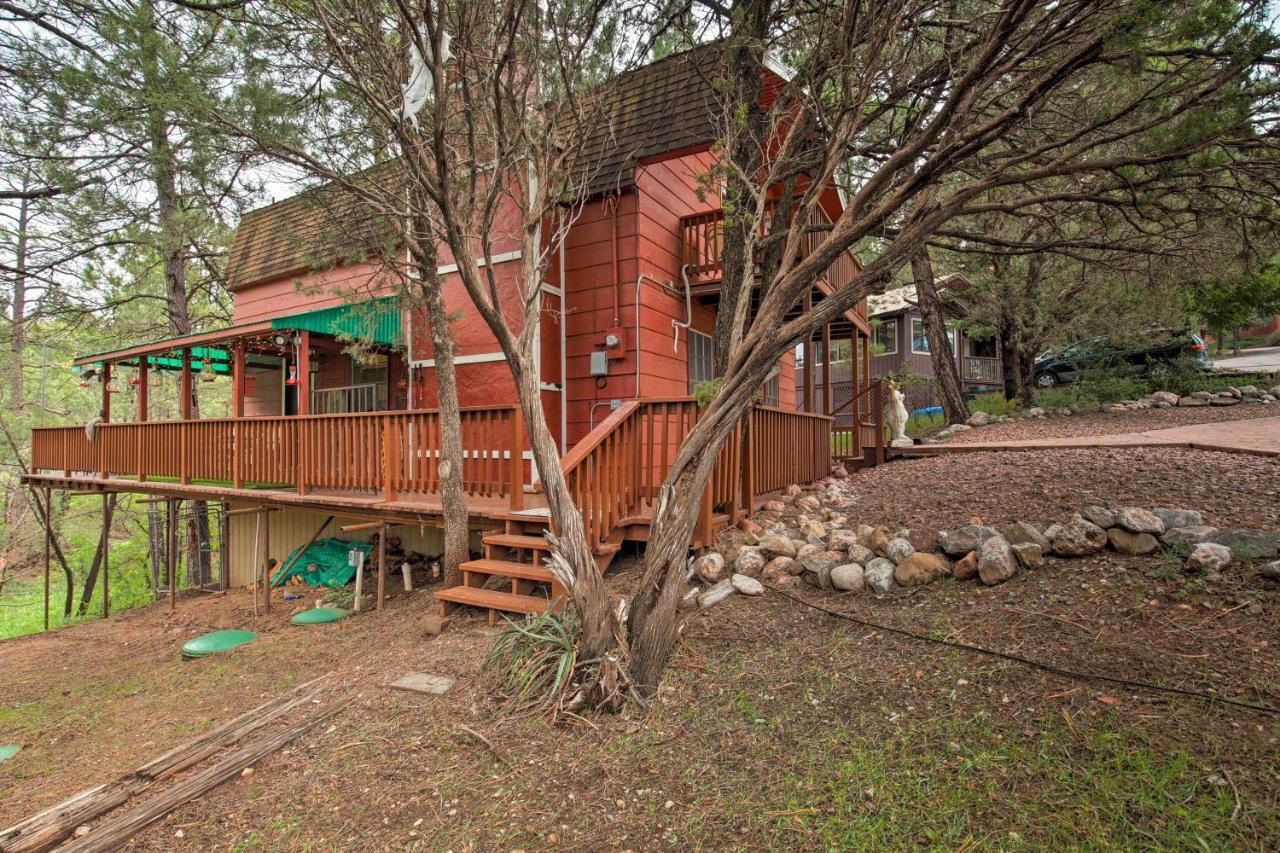 Villa Ruidoso Cabin With Deck And Grill Less Than 3 Mi To Race Track Extérieur photo