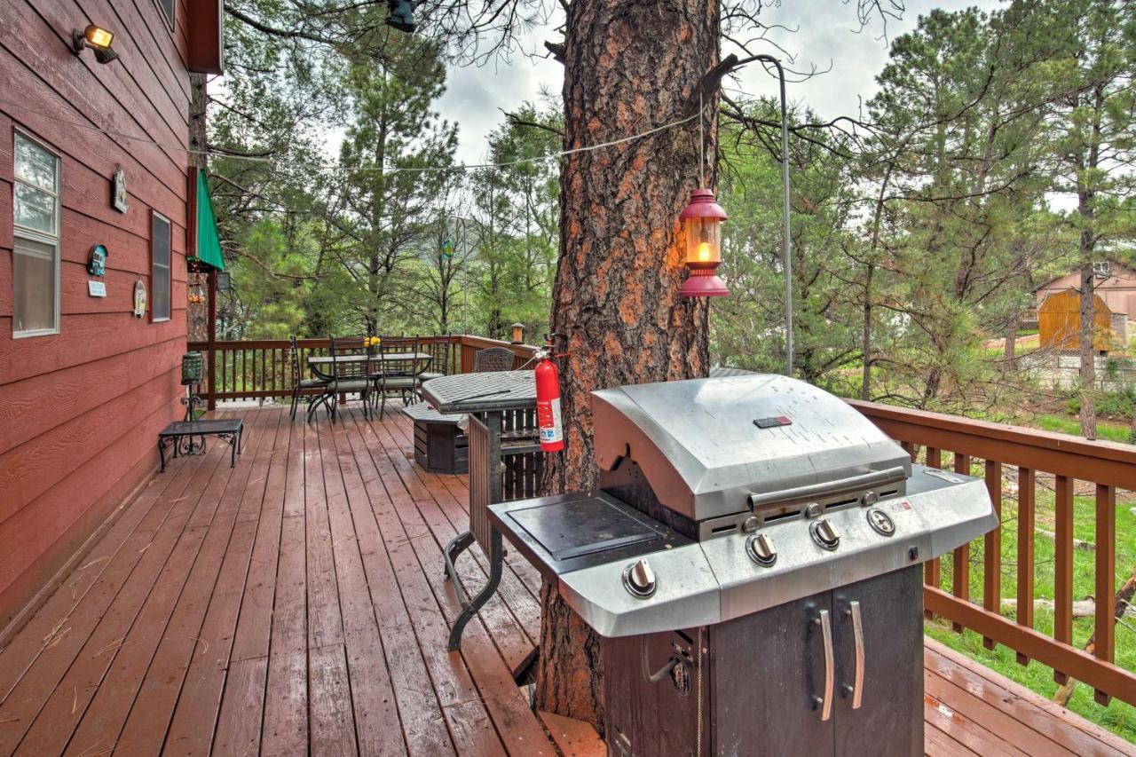 Villa Ruidoso Cabin With Deck And Grill Less Than 3 Mi To Race Track Extérieur photo